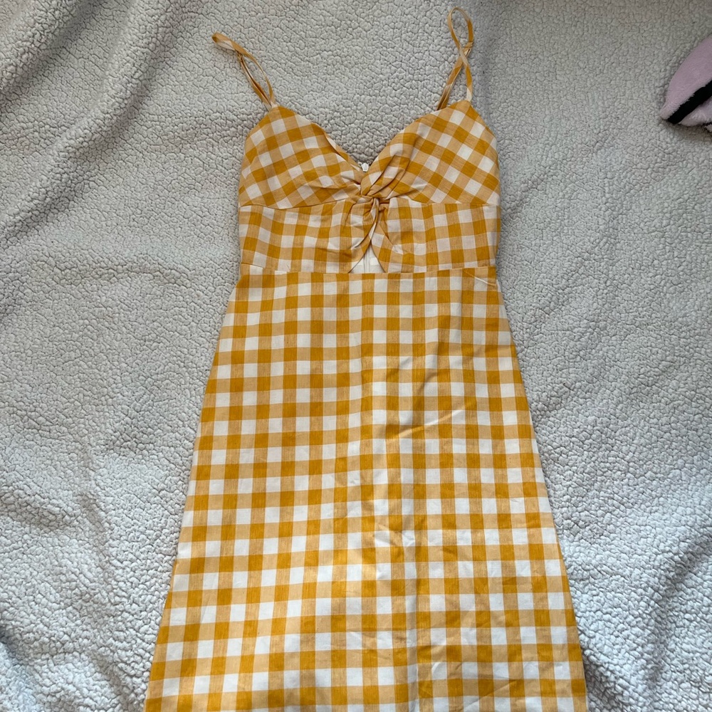 Full Tilt Plaid Sundress